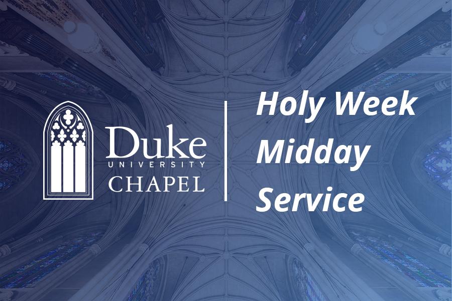 Holy Week Midday Service