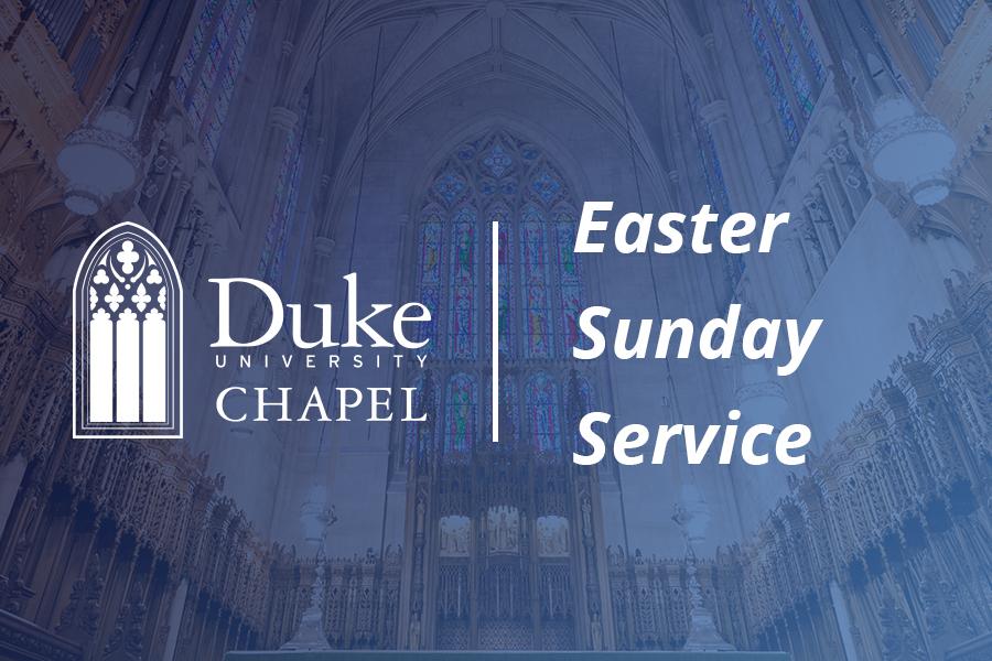 Duke Chapel Sunday morning worship service
