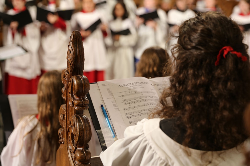 Singers in the Carolina Summer Choral Residency