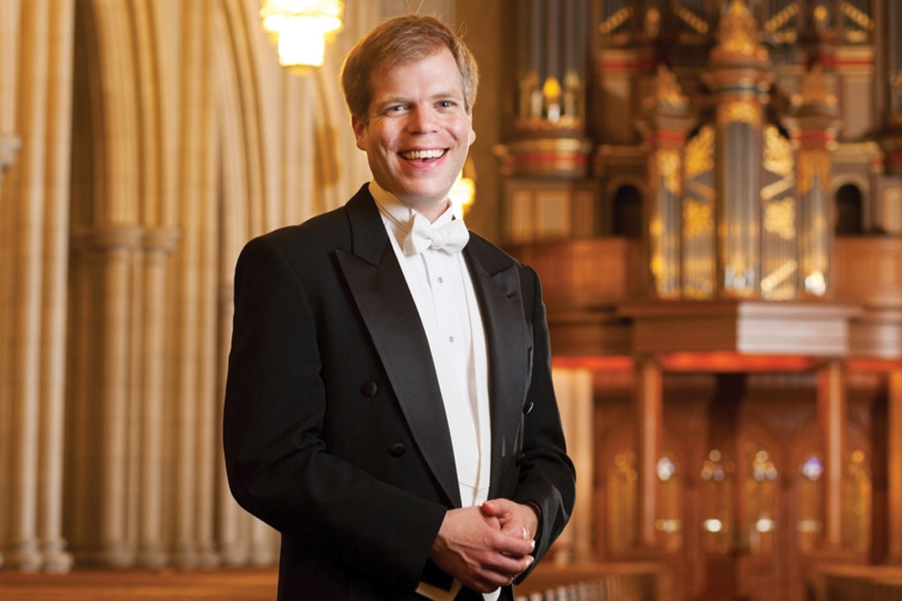 Chapel Organist Christopher Jacobson, FRCO