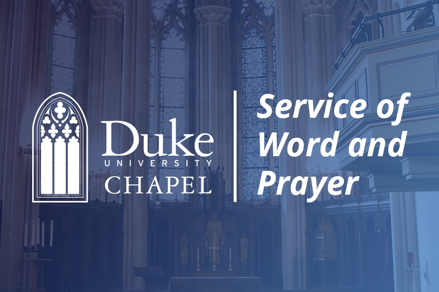A service of Word and Prayer
