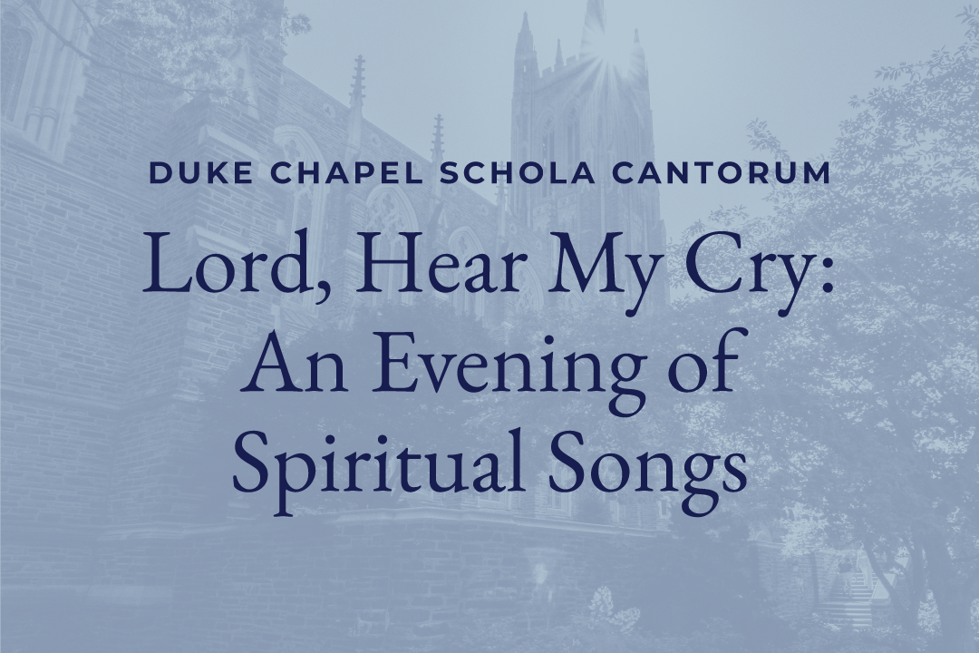 An Evening of Spiritual Songs Concert