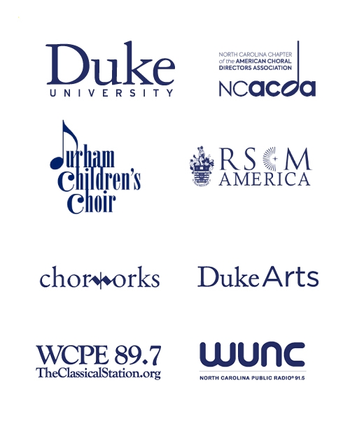 Music season sponsor's logos