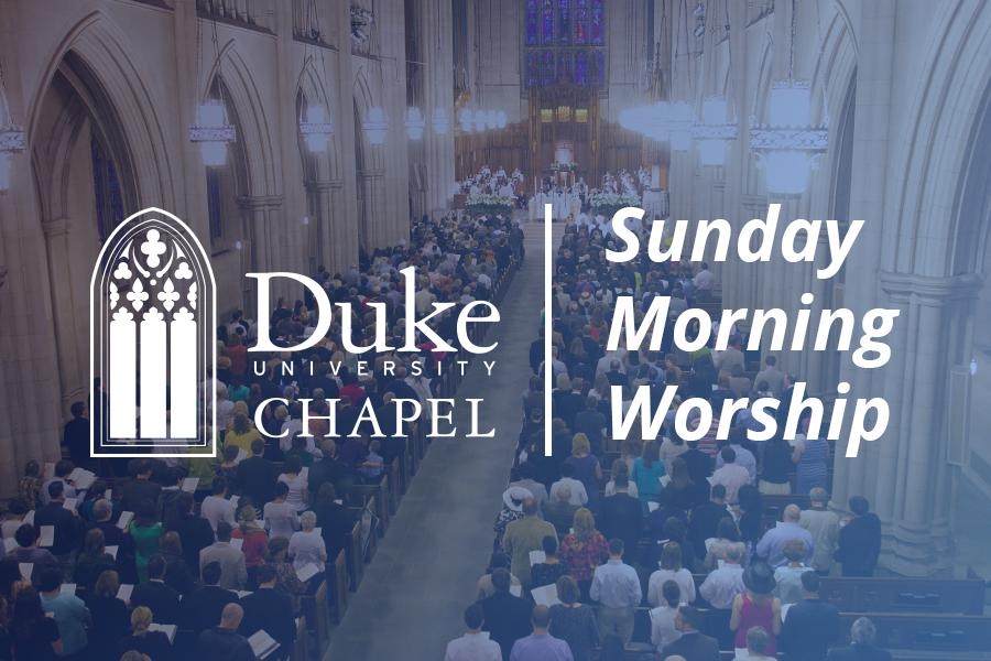 Sunday morning worship service