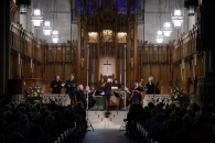 A Bach Cantata performance at Duke Chapel