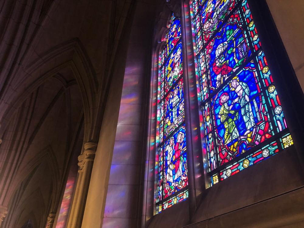 The windows require light in order for their meaning to be illuminated.